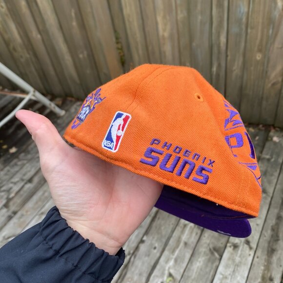 Vintage 1998 Adidas Pheonix Suns Embroidered NBA Basketball Hat Cap - Picture 8 of 8